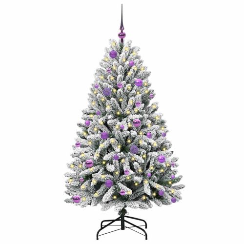 С изкуствено коледно дърво 150 cm 150 LED светодиода Топло бяло