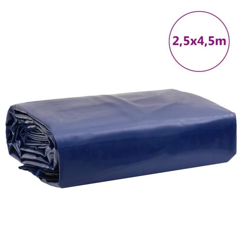 Брезент син 2,5x4,5 м 650 г/м²