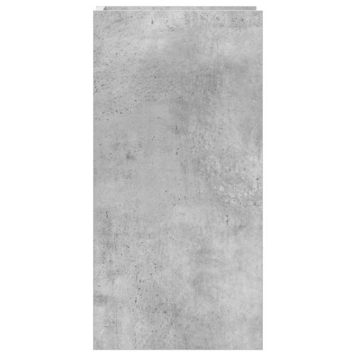 Стойка за растения Бетонно сиво 30 x 30 x 60 cm