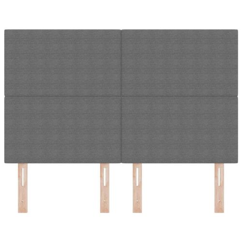LED глава с LED ленти Светлосиво 160 cm Кордюрова тъкан