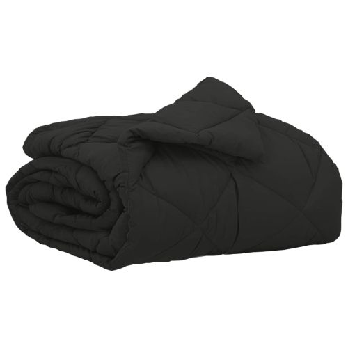 Летен юрган 220 x 155 см Лято 200 гсм Черен
