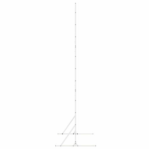 Екран за уединение 100 x 50 x 180 см Стомана Бяло