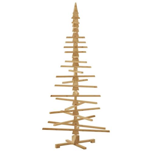 Дървено Коледно Дърво KOTKA Масивна борова дървесина