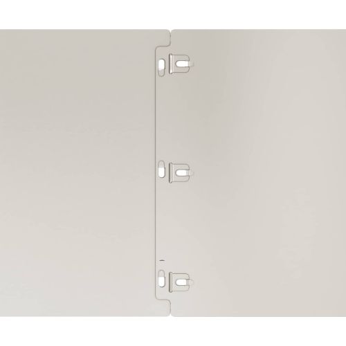 Градински кантове 10 бр 25x103 см гъвкави кортенова стомана