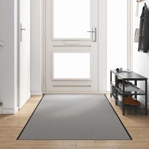 Мат за врата Сив и черен 120 x 350 см 100% Полиамид