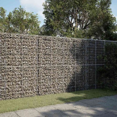 Габионна кошница с покритие, 300x50x200 см, поцинковано желязо