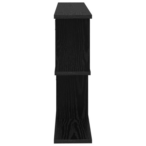 Стенен рафт Черен дъб 80 x 15 x 50,5 см Инженерна дървесина