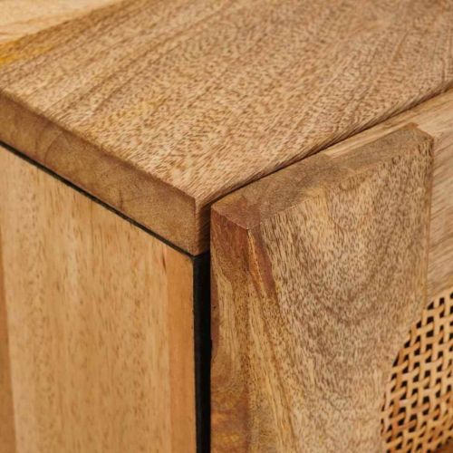 Нощен шкаф Естествен 50 x 33 x 60 см Солидно мангово дърво