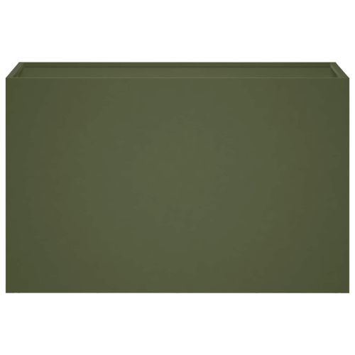 Градинска саксия Маслиненозелено 80 x 40 x 50 cm