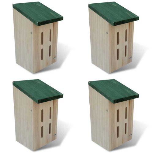 Къщи за пеперуди 14x15x22 см, 4 бр