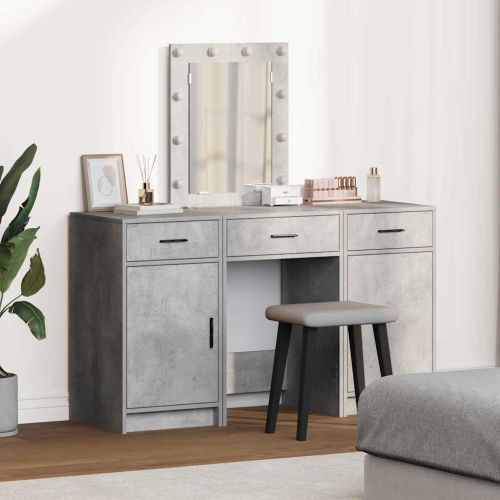 Тоалетка Сив 50 x 41 x 135 см Инженерна дървесина