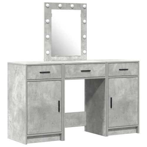 Тоалетка Сив 50 x 41 x 135 см Инженерна дървесина