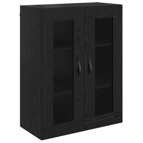 Висок шкаф Черния дъб 69,5 x 34 x 90 см Инженерна дървесина