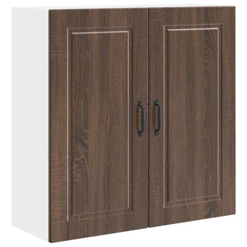 Стенен шкаф PORTO Кафяв дъб 80 x 31 x 80 см Инженерна дървесина