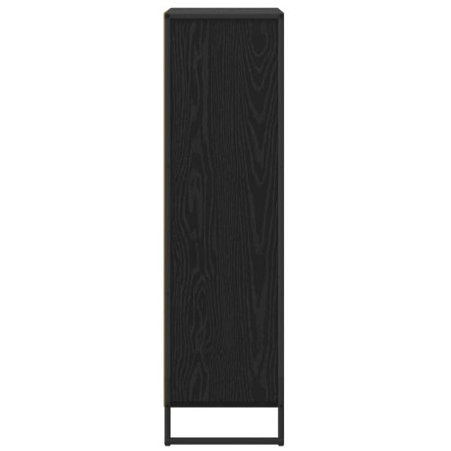 Шкаф за книги 68 x 30 x 108.5 см Инженерна дървесина Черния дъб