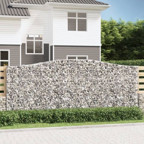 Габионни кошници арка 6 бр 400x50x160/180 см поцинковано желязо