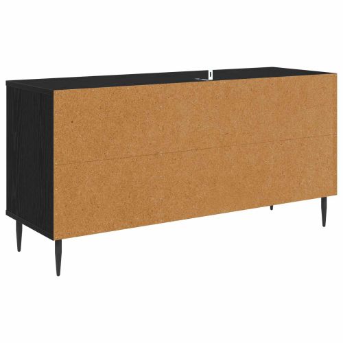 ТВ шкаф RHENEN 102 x 33 x 51 см Черен дъб Инженерна дървесина
