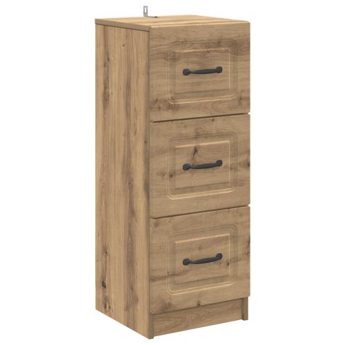 Чекмеджетен шкаф 33 x 34,5 x 87 см Инженерна дървесина