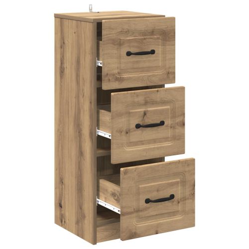 Чекмеджетен шкаф 33 x 34,5 x 87 см Инженерна дървесина