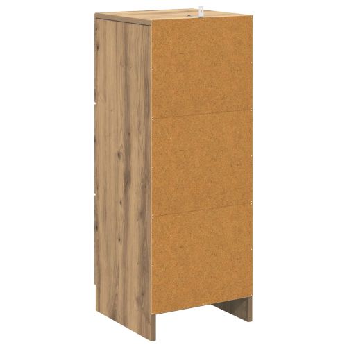 Чекмеджетен шкаф 33 x 34,5 x 87 см Инженерна дървесина