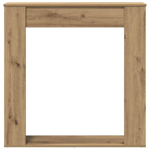 Облицовка за камина дъб артизан 100x20x100 см инженерно дърво