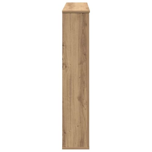 Облицовка за камина дъб артизан 100x20x100 см инженерно дърво