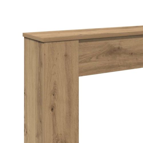 Облицовка за камина дъб артизан 100x20x100 см инженерно дърво
