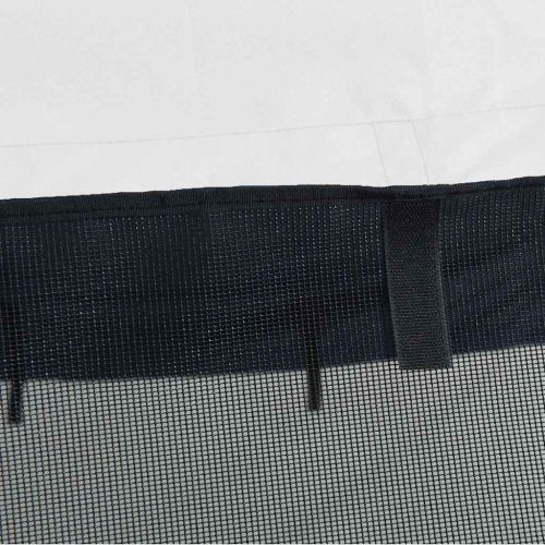 Тента за лодка с 4 дъги мрежести страници 243x(230-244)x137 см