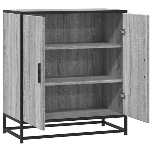 Шкаф Grey Sonoma 68x35x76 cm Изработена дървесина и метал