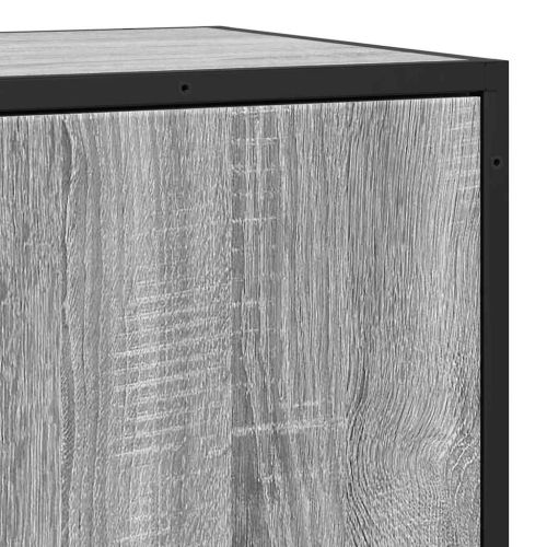 Шкаф Grey Sonoma 68x35x76 cm Изработена дървесина и метал