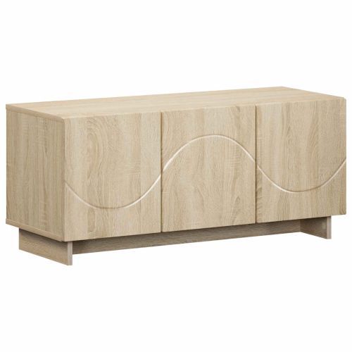 ТВ стойка 90 x 34.5 x 40 cm Дъб сонома Инженерна дървесина