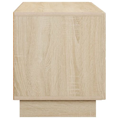 ТВ стойка 90 x 34.5 x 40 cm Дъб сонома Инженерна дървесина