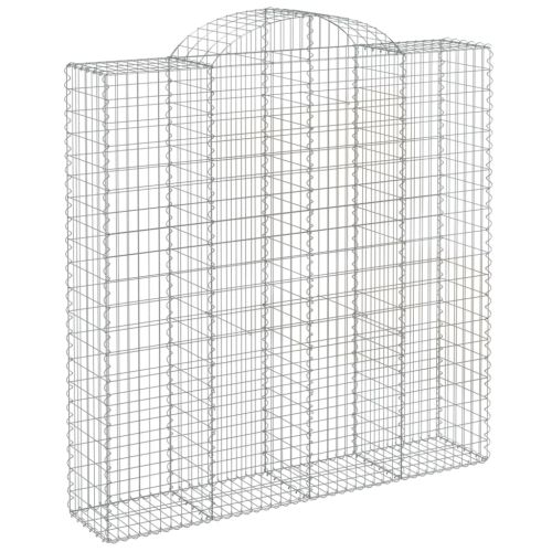 Габиони кошници арка 10 бр 200x50x200/220 см поцинковано желязо
