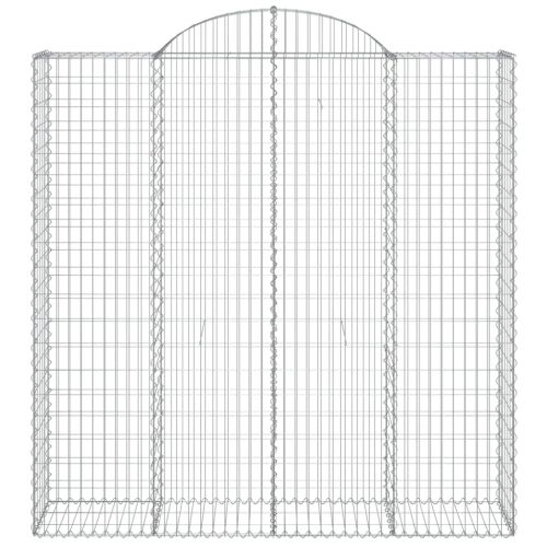 Габиони кошници арка 10 бр 200x50x200/220 см поцинковано желязо