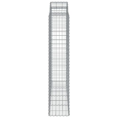 Габиони кошници арка 10 бр 200x50x200/220 см поцинковано желязо