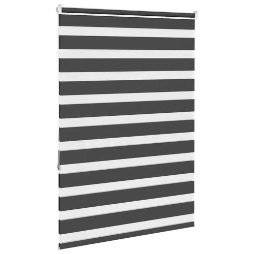Зеброва щора черна 100x150 см ширина на плата 95,9 cm полиестер