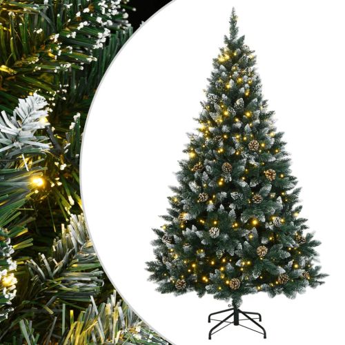 Изкуствена коледна елха, 300 LED, 210 см