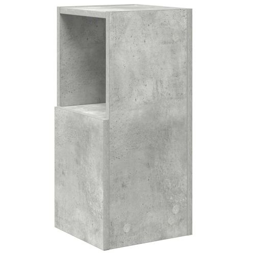 Ъглов шкаф 25,5x25x55см Инженерна дървесина Циментено сиво