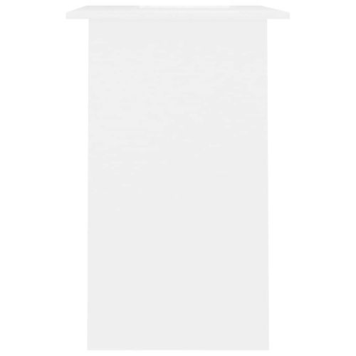 Бюро, бяло, 90x50x74 см, инженерно дърво