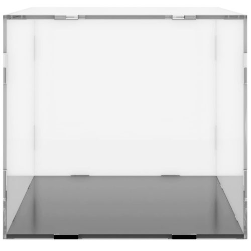 Кутия за показване, прозрачна, 24x12x11 см, акрил