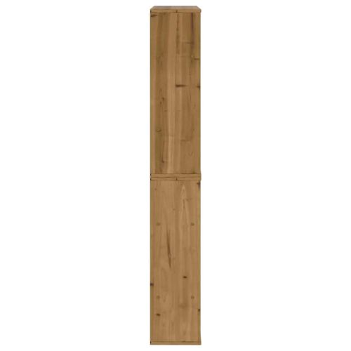 Странични шкафове 4 бр. ODDA 40x24x79 cm борово дърво масив