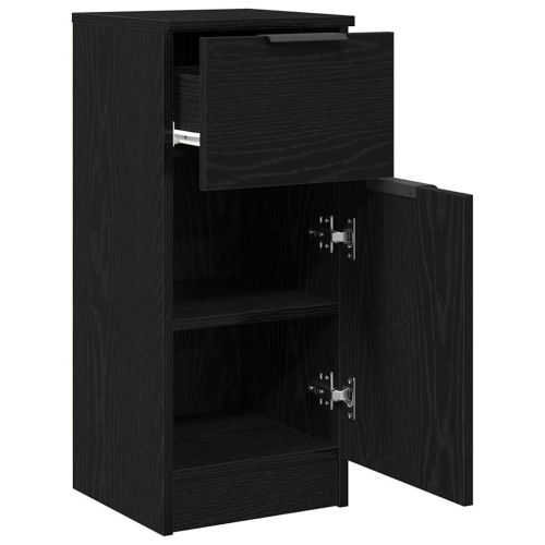 Служебен шкаф 2 бр. Черния дъб 30 x 30 x 70 см