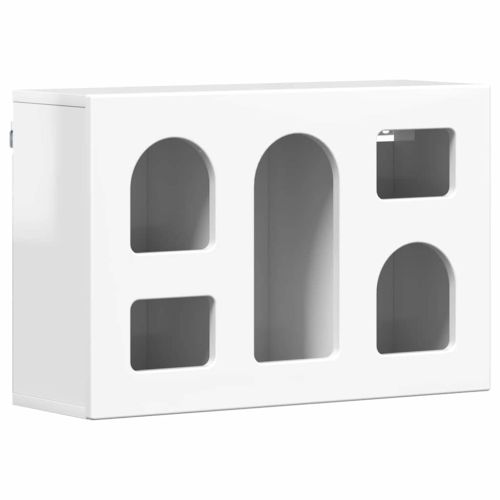 Висящ шкаф ELST Бял гланц 60 x 20 x 40 см Инженерна дървесина