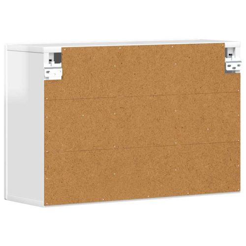 Висящ шкаф ELST Бял гланц 60 x 20 x 40 см Инженерна дървесина