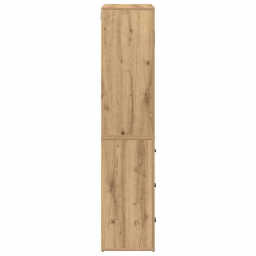 Висок шкаф Дъб 80 x 33 x 150 см Инженерна дървесина