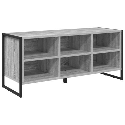 Шкаф за обувки 100 x 35 x 44 см Инженерна дървесина Сив Сонома