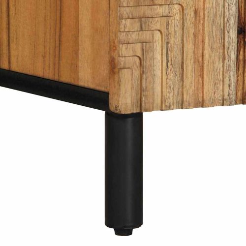 ТВ шкаф Solid Acacia Wood 105 x 33,5 x 46 см