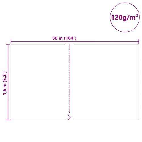 Флийс за защита на растения от замръзване Бежово 50 x 1,6 m