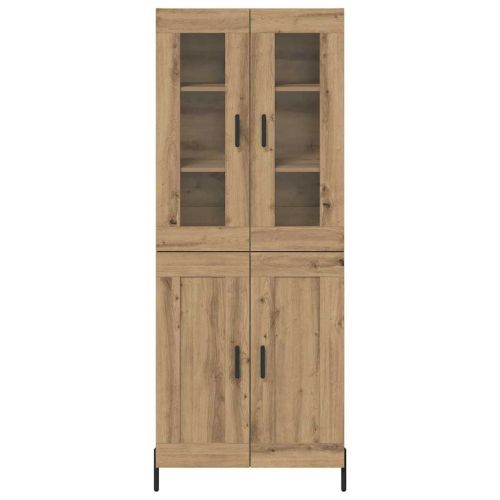 Висок шкаф Дъб 69,5 x 34 x 180 см Инженерна дървесина