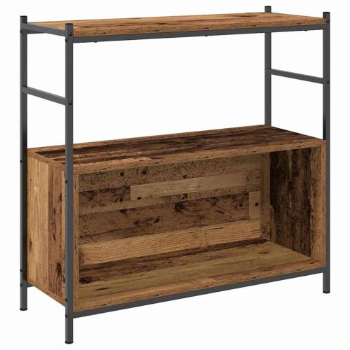 Рафт за книги 80 x 30 x 78,5 см Инженерна дървесина Димян дъб